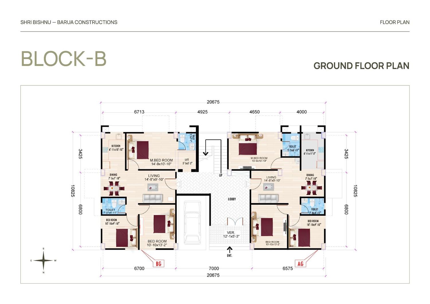 Block B ground floor